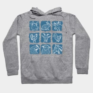 Farm animals B Hoodie